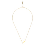14K Gold Plated Cross Pendant Necklace